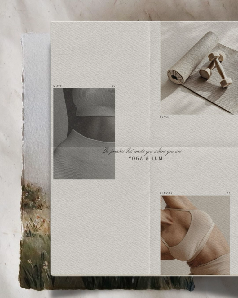 Beautiful Branding For Yoga Studio