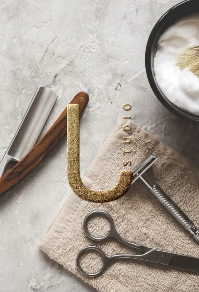 barber shop branding
